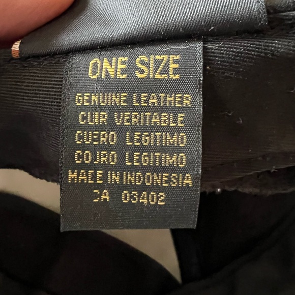 Leather Hat, Harley Davidson 95th - Picture 4 of 5